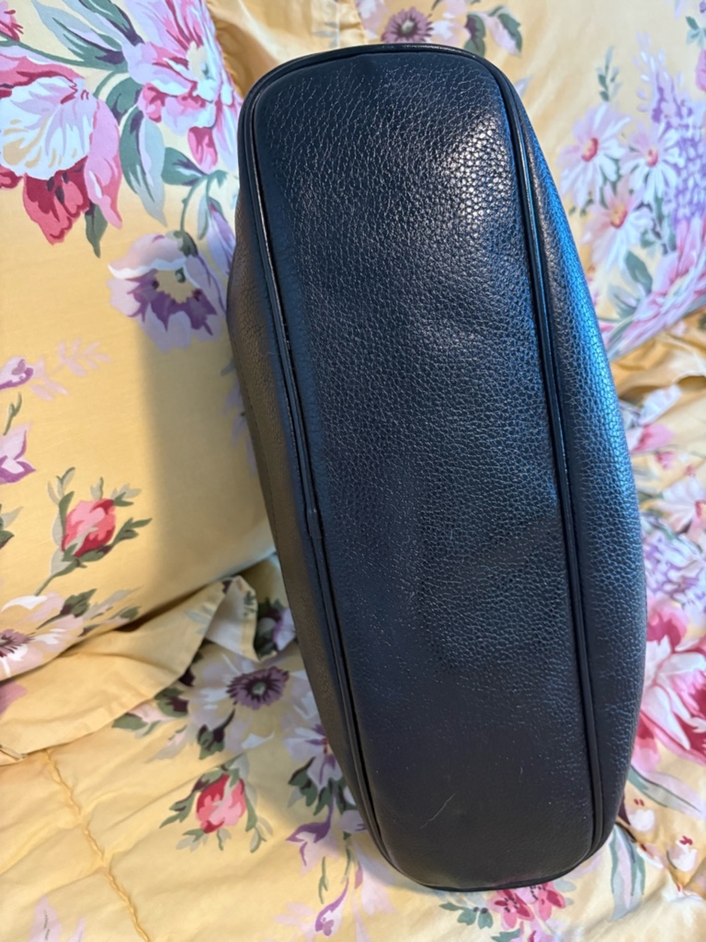 Longchamp Black Leather Bag ~ Forelli Style - Picture 8 of 12
